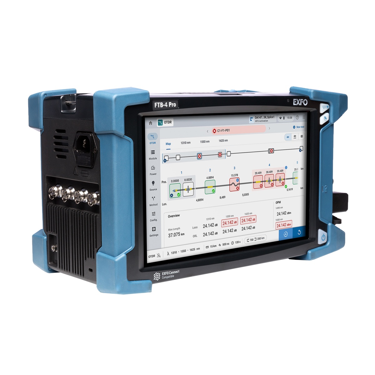 EXFO FTBx-750D Metro/Longhaul OTDR